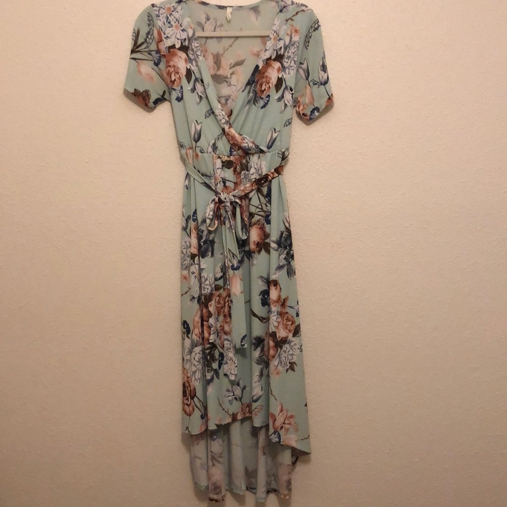 Pink Blush maternity dress